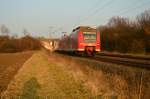 Als Halbzug ist der 425 030-4 auf der RE 8 nach Mönchengladbach unterwegs. 19.2.2015