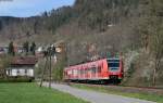 425 308-4 als RE 19088 (Rottweil-Stuttgart Hbf) bei Aistaig 20.4.15