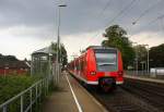 Ein Nachschuss von der Rhein Niers Bahn (RB33) von Aachen-Hbf nach Duisburg-Hbf und kommt aus Richtung Aachen-West,Laurensberg,Richterich und hilt in Kohlscheid und fährt in Richtung