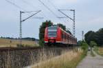 425 524-6 auf der KBS 485 unterwegs nach Aachen. Hier aufgenommen am 09/08/2015 bei Süggerath.