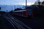 RB44 von Mainz nach Mannheim Friedrichstadt verlässt hier gerade Guntersblum am Sonntag den 29.11.2015
