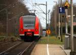 Ein Nachschuss von der Rhein Niers Bahn (RB33) aus Aachen-West nach Heinsberg-Rheinland-Duisburg-Hbf und hilt in Kohlscheid und fährt in Richtung Herzogenrath,Mönchengladbach.