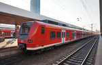 425 259-9 als S5 38554 (Eppingen - Mannheim Hbf - Mainz Hbf) + 425 XXX als S51 38054 (Aglasterhausen	- Mannheim Hbf - Mainz Hbf), am 18.3.2016 in Mannheim Hbf.