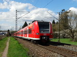 DB Regio Hessen 425 als RB55 am 08.04.16 in Hanau West