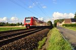 Kurz hinter Süggerath ist hier eine Doppeleinheit RB33 nach Aachen zu sehen.
Sonntag 31.7.2016