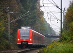 Die Rhein Niers Bahn (RB33) kommt die Kohlscheider-Rampe hoch aus Duisburg-Hbf,Heinsberg-Rheinand nach Aachen-Hbf und hält in Kohlscheid und fährt in Richtung