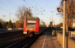 Ein Nachschuss von der Rhein Niers Bahn (RB33) aus Aachen-Hbf nach Heinsberg-Rheinland-Duisburg-Hbf und hilt in Kohlscheid und fährt in Richtung Herzogenrath,Mönchengladbach.