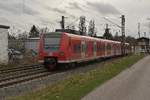 425 025-4 bei Anrath am 28.2.2017