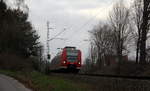 Die Rhein Niers Bahn (RB33) aus Duisburg-Hbf/Heinsberg-Rheinland) nach Aachen-Hbf und kommt aus Richtung