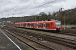Einfahrt des 425 070 in Neckarelz am 27.2.2020 als S2 nach Kaiseslautern.