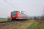 DB 425 116 erreicht als Ersatzzug für GoAhead Möttingen auf der Fahrt als RB89 von Donauwörth nach Aalen.