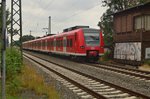 Nachschuß auf einen RE11 nach Mönchengladbach am Samstag den 16.7.2016