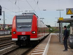 425 047 fährt am 01.08.2016 als RB 58098 nach Würzburg Hbf in Rottendorf ein.