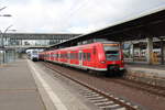 Am 25.10.2017 verlässt eine Doppeltraktion BR 425 der S-Bahn RheinNeckar den Hauptbahnhof Heidelberg als S3 in Richtung Karlsruhe.