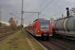 DB Regio 425 037-9 als RB58 in Maintal Ost am 03.02.18
