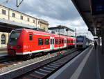 DB S-Bahn Mittelelbe 425 503-0 als S 39047 (S1) von Zielitz nach Schönebeck-Bad Salzelmen, am 22.07.2020 in Magdeburg Hbf.