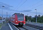 Überführungsfahrt nach Mosbach Neckarelz von zwei 425zigern in Gundelsheim am Abend des 20.8.2021.