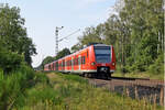 DB Regio (S-Bahn Hannover) 425 151/651 und 425 029/529 als S 2 Nienburg (Weser) - Haste (Nienburg, 14.09.2021).
