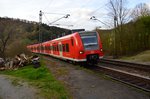 425 717-6 bei der Einfahrt in Neckargerach.9.4.2016