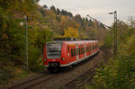 Zwei ET 425 als RE Stuttgart HBF-Rottweil/-Freudenstadt beim ehemaligen Haltepunkt Stuttgart Heslach am 4.11.16 gegen 14:30 Uhr