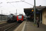 Ein Nachschuss von der Rhein Niers Bahn (RB33) aus Aachen-Hbf nach Duisburg-Hbf und kommt aus Richtung Aachen-Hbf,Aachen-Schanz,Aachen-West,Laurensberg,Richterich,Kohlscheid und hält in