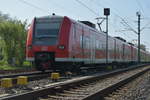 Nachschuß auf einen RB33, der hier Lindern verlässt gen Aachen Hbf.