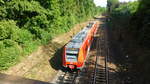 Ein ET 426 (Baureihe 426)  auf der Schusterbahn kurz vor Zazenhausen