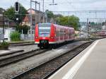 526 506 am 2.8.2007 bei der Einfahrt in den Bahnhof Schaffhausen