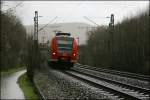 Bei Sturm und Regen sind 426 024/524 und 426 520/020 als RE16 (RE 29676)  RUHR-SIEG-EXPRESS  bei Letmathe Richtung Essen Hbf unterwegs.