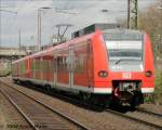 Festgehaltene Eindrcke whrend der Ruhrgebietssonderfahrt am 12.04.2008 der HEG: Nachschuss auf 426 019-6 bei einem Zwischenhalt in Oberhausen-Sterkrade.