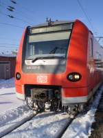 BR426 533 am Bahnhof Traunstein Bayern, 18 febr 2009