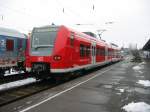 Triebzug 426 536-9 im Hauptbahnhof Homburg (Saar).