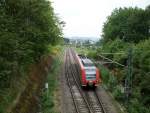 Etwas kurios stellt sich seit dem Bau der Wemmetsweiler Kurve der Bahnbetrieb zwischen Illingen und Wemmetsweiler dar.