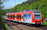426 038 zeigte sich bei der Ausfahrt aus Türkismühle als RB 73 nach Saarbrücken am 30.