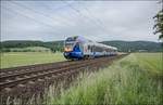 427 002 cantus ist als R5 in Richtung Fulda am 08.06.2017 bei Reilos unterwegs.