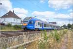 427 553 macht Halt in Ludwigsau-Friedlos,gesehen am 03.07.2019.