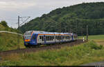 427 136-7 (427 002) und 427 148-2 (427 057 | Stadler FLIRT) unterwegs südlich von Friedland (Niedersachsen).