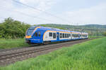 427 002 als RB 5 nach Bad Hersfeld unterwegs bei Reilos am 04.05.2022