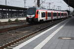 Die S Bahn verlässt den Dortmunder Hbf. 24.03.26