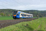 427 052 -Cantus-ist am 28.04.2026 in Richtung Bad Hersfeld -Fulda bei Reilos unterwegs.