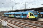 RHEINE (Kreis Steinfurt), 23.12.2015, ET 003 der Westfalenbahn als RB65 von Münster Hbf im Zielbahnhof Rheine