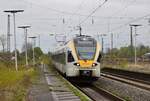 ET 5.21 der Eurobahn fährt als RB69 in Rheda Weidenbrück ein.