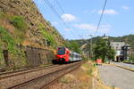 Deutschland  Triebwagen 3428 025 von DBR in Lehmen.