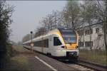 ET5.05 und ET5.20 sind als EBR39221 (RB50  DER LNER ) in Capelle(Westf) angekommen. Gru an den Triebfahrzeugfhrer;-) (14.04.2009)