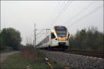 ET5.05 und ET5.20 werden in wenigen Augenblicken als EBR39225 (RB50  DER LNER ) Dortmund-Derne erreichen.