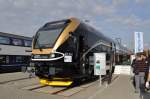 Vorstellung auf Innotrans 2012 am 18.09.2012 gebaut von Stadler fr die tschechischen Privatbahn LEO 