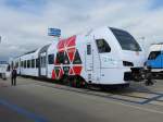 Flirt von Stadler am 25.09.2014 auf der Innotrans Berlin 