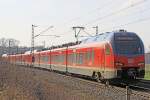 DB 1428 011 von DB Regio am 09.03.2016  14:41 nördlich von Salzderhelden am BÜ75,1 in Richtung Kreiensen