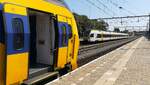 Elektrotriebzug ET 6.03 der Eurobahn - Linie RE 13 (Mönchengladbach-Venlo) im Endbahnhof Venlo am 24.