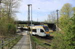Eurobahn ET 7.01a (94 80 0429 006-0 D-ERB) als RE 89879  Rhein-Emscher-Express  von D�sseldorf Hbf nach Hamm (Westf) Hbf, am 09.04.2026 in Dortmund-Scharnhorst.